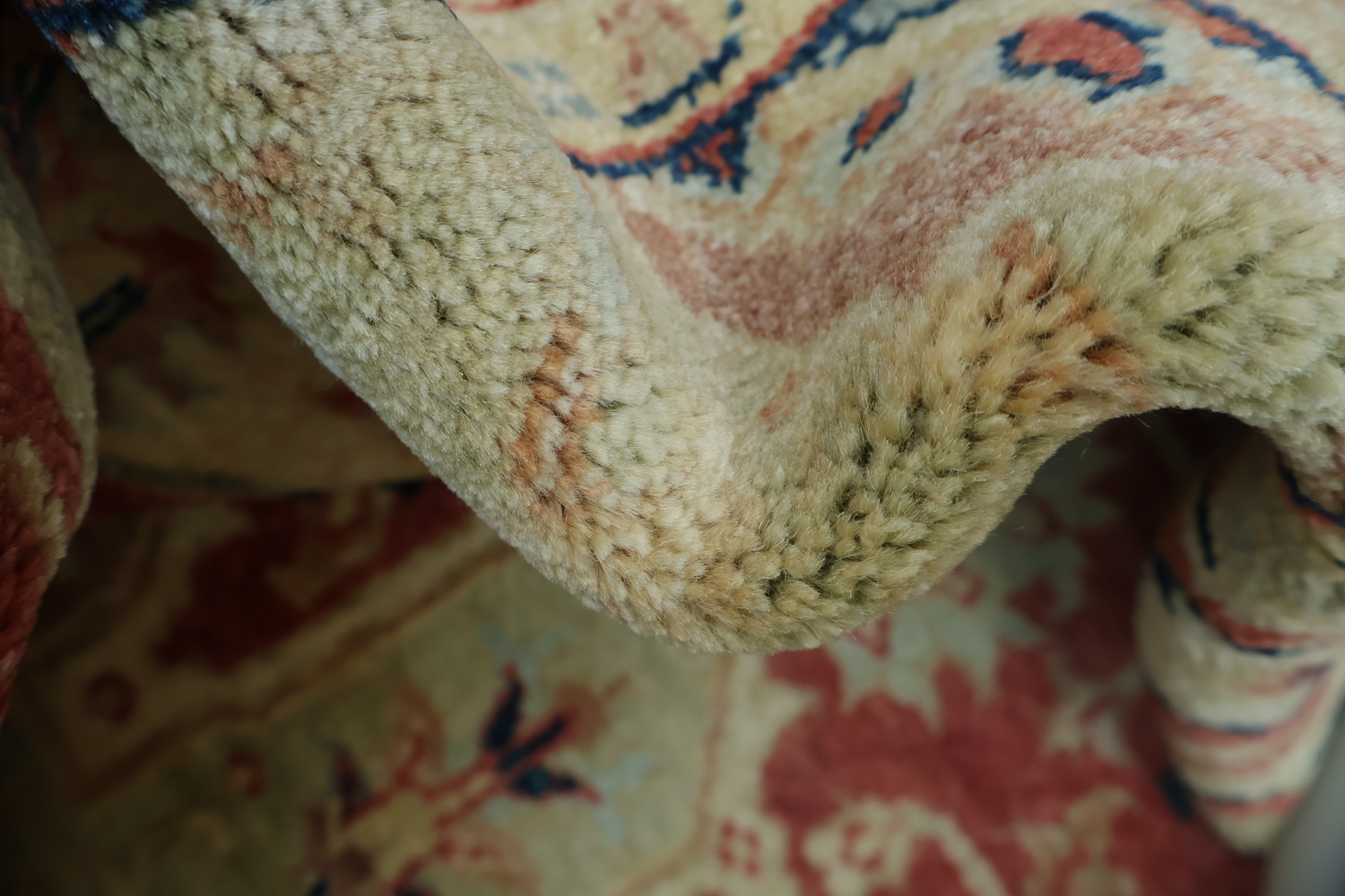 Geometric Heriz Oriental Area Rug 4x6