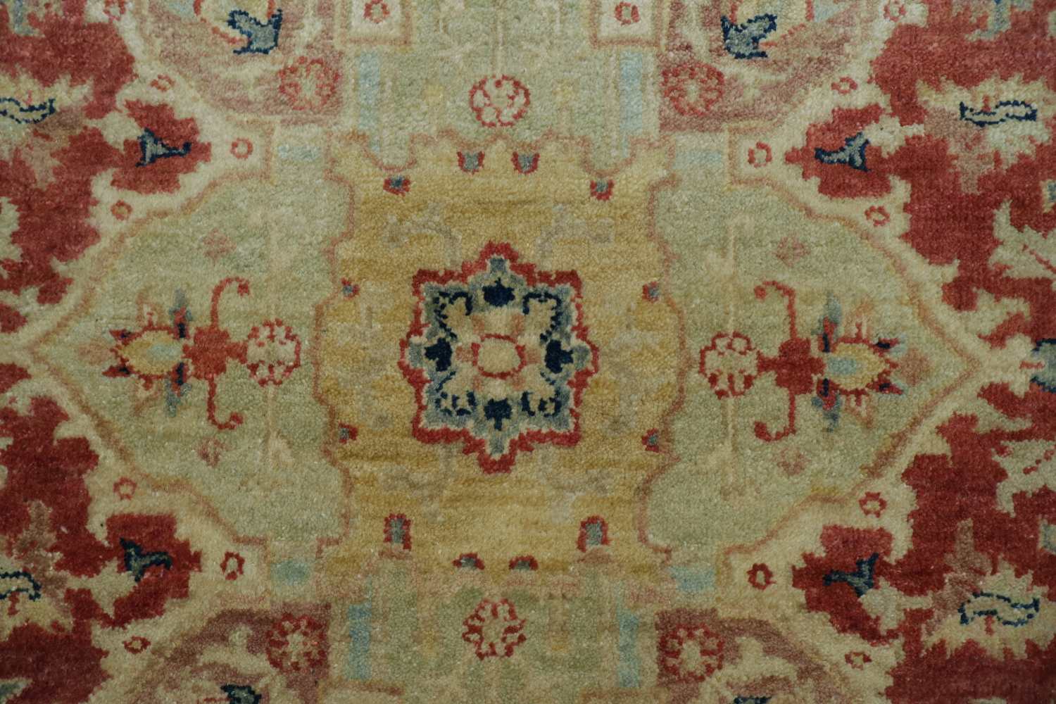 Geometric Heriz Oriental Area Rug 4x6