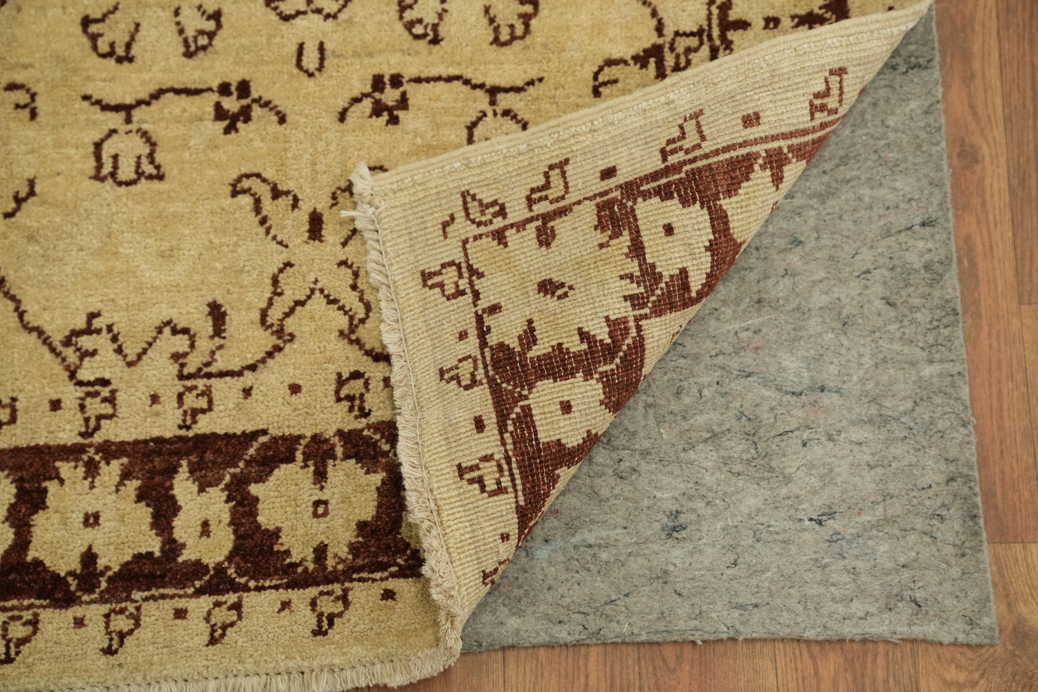 Floral Peshawar Oriental Runner Rug 3x10
