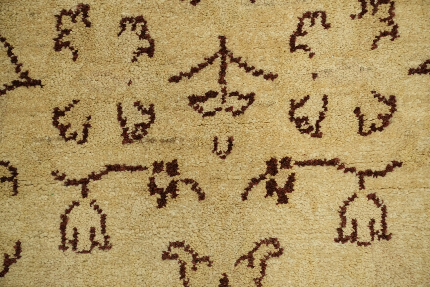 Floral Peshawar Oriental Runner Rug 3x10
