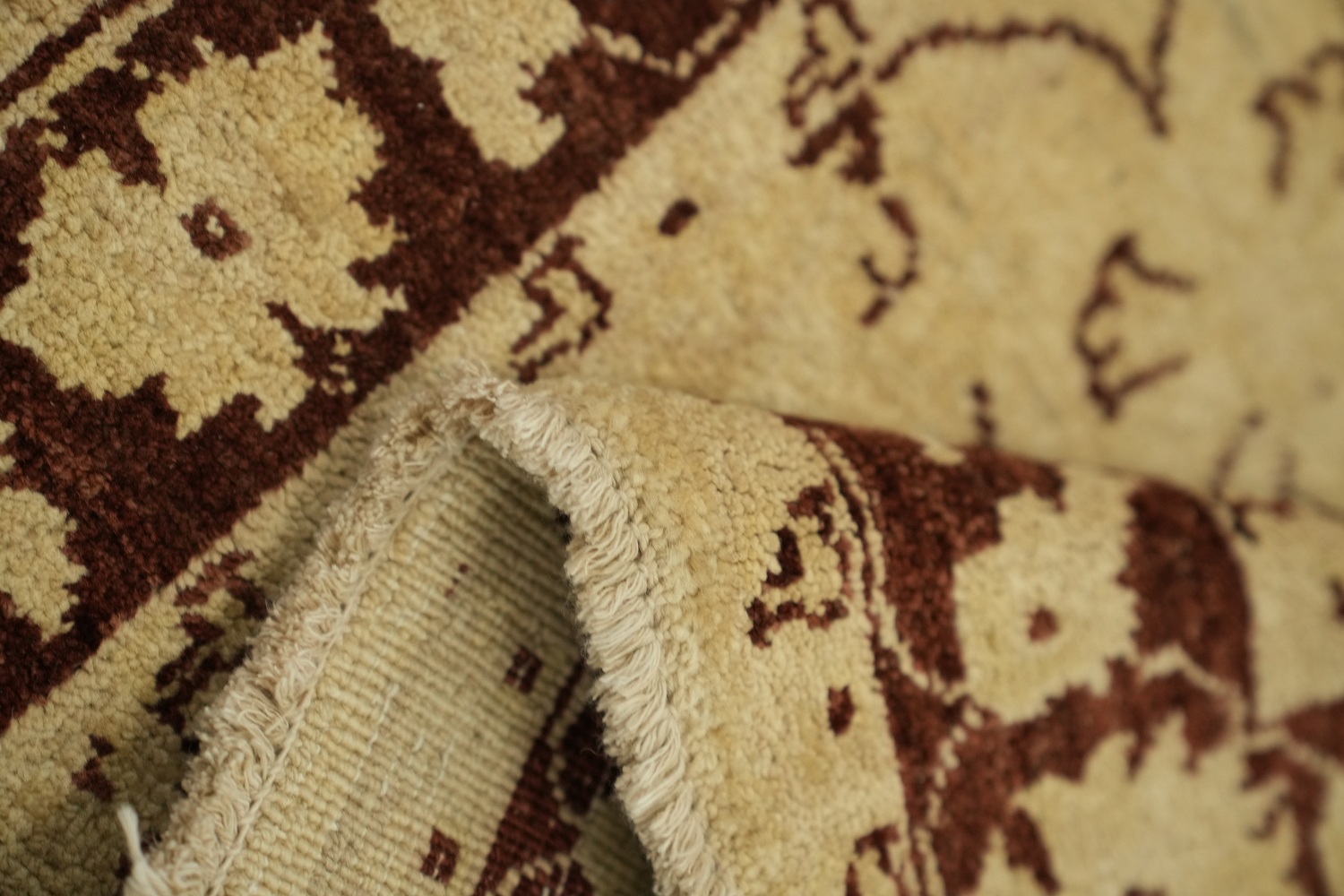 Floral Peshawar Oriental Runner Rug 3x10