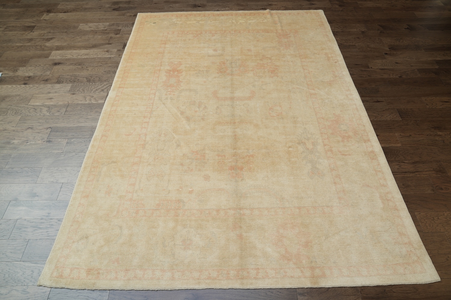 100% Vegetable Dye Oushak Oriental Area Rug 9x12