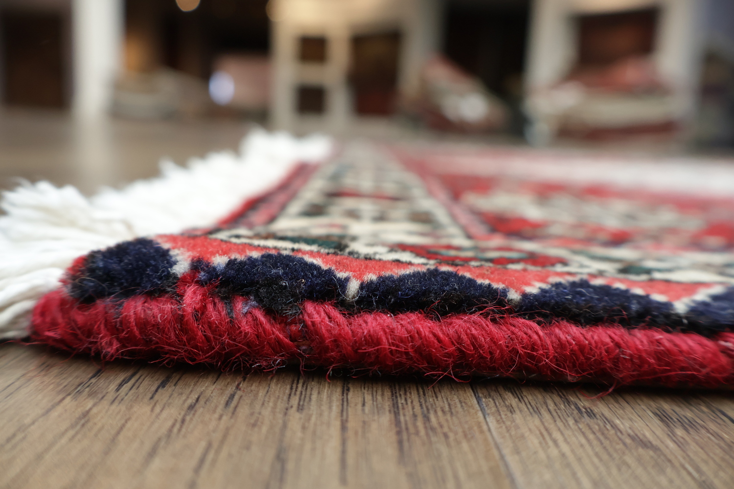 Vegetable Dye Tribal Abadeh Persian Area Rug 3x5