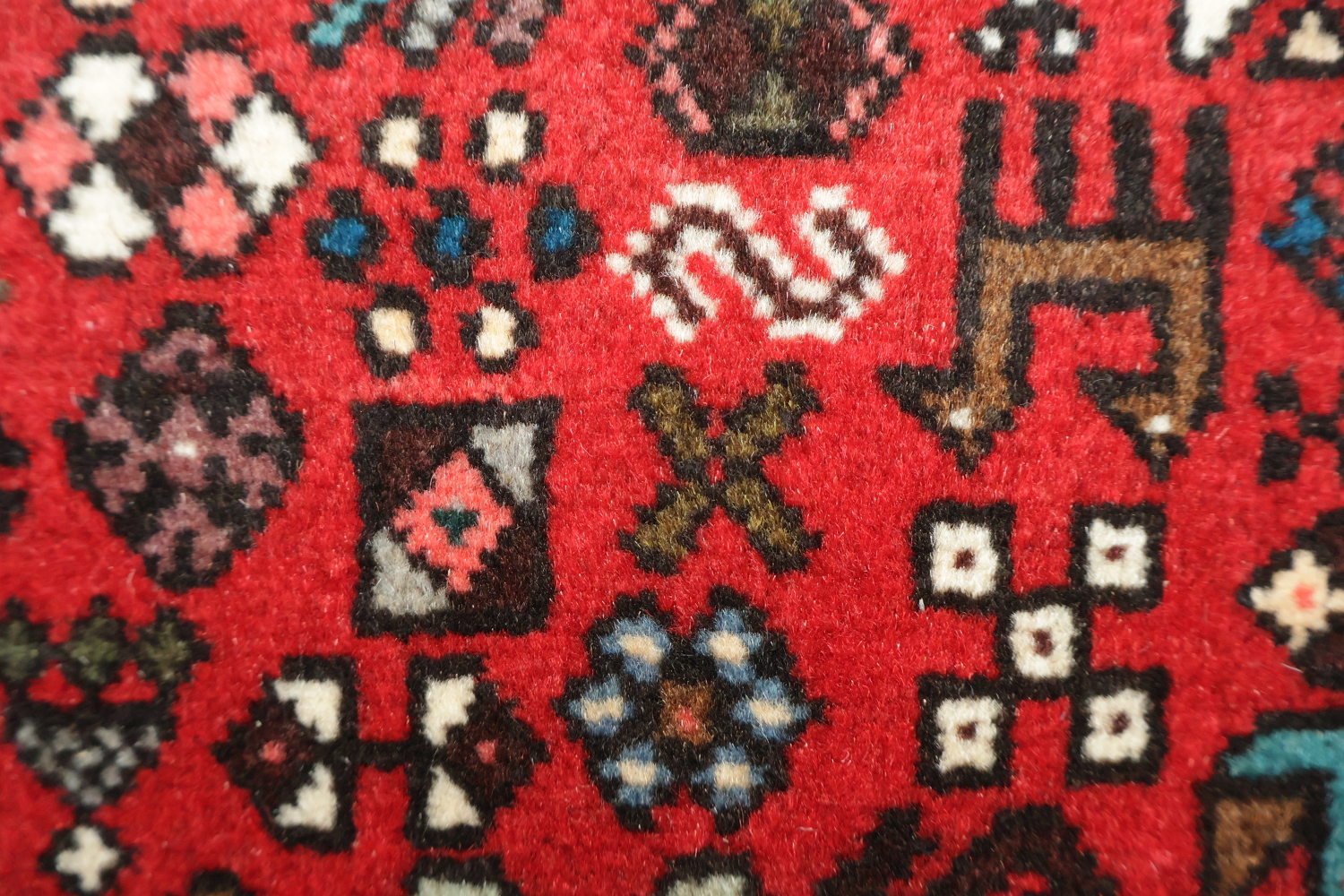 Vegetable Dye Tribal Abadeh Persian Area Rug 3x5