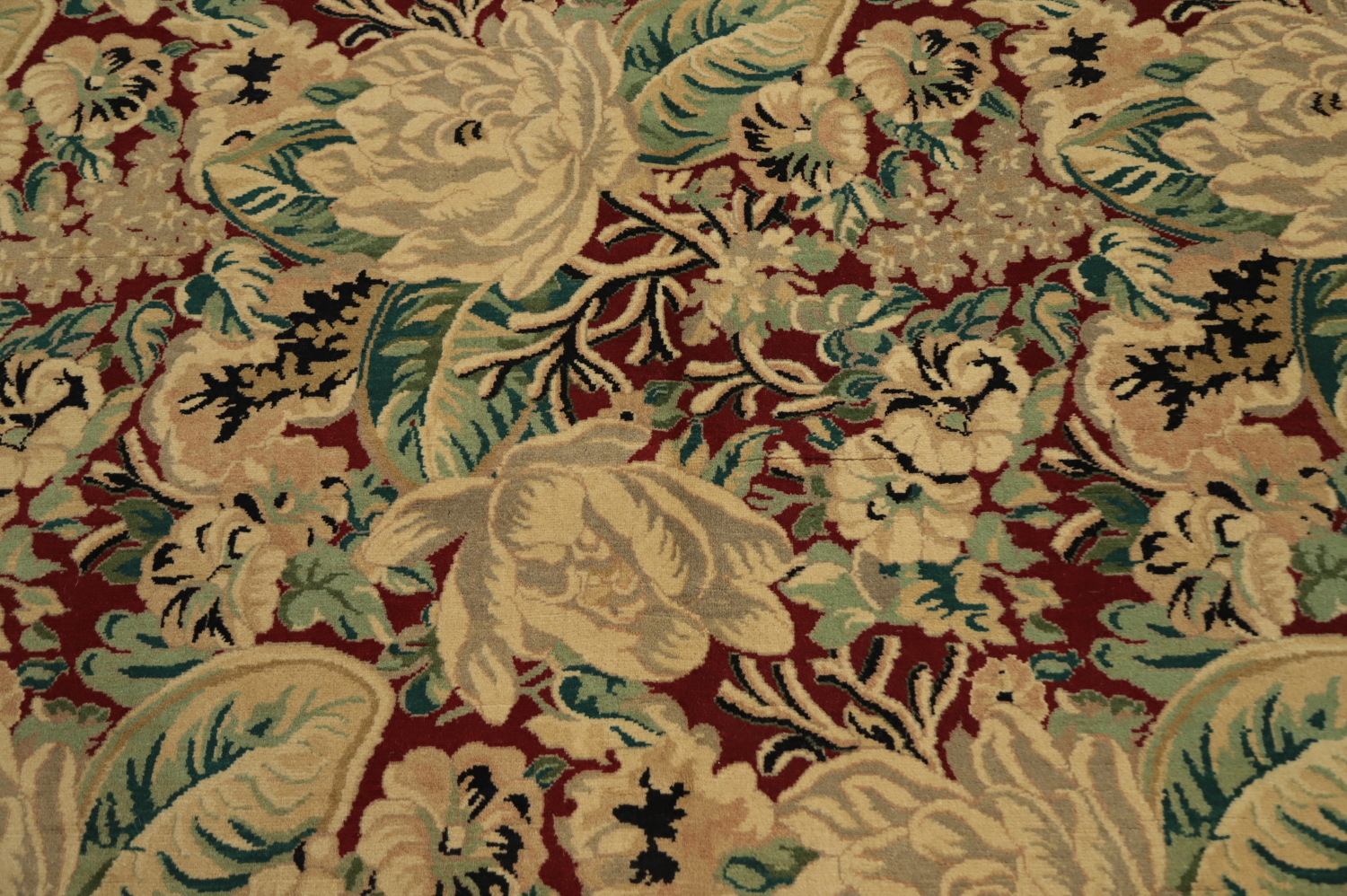Vegetable Dye All-Over Floral Art Deco Oriental Area Rug 5x8