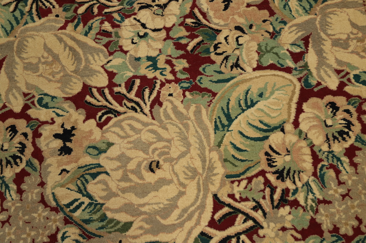 Vegetable Dye All-Over Floral Art Deco Oriental Area Rug 5x8