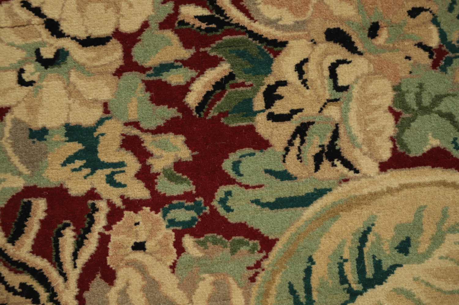 Vegetable Dye All-Over Floral Art Deco Oriental Area Rug 5x8