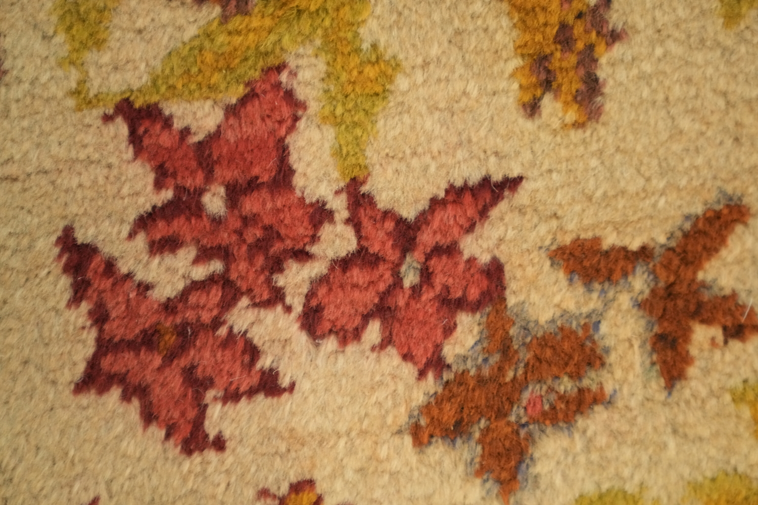 Antique Floral Kerman Persian Area Rug 3x6