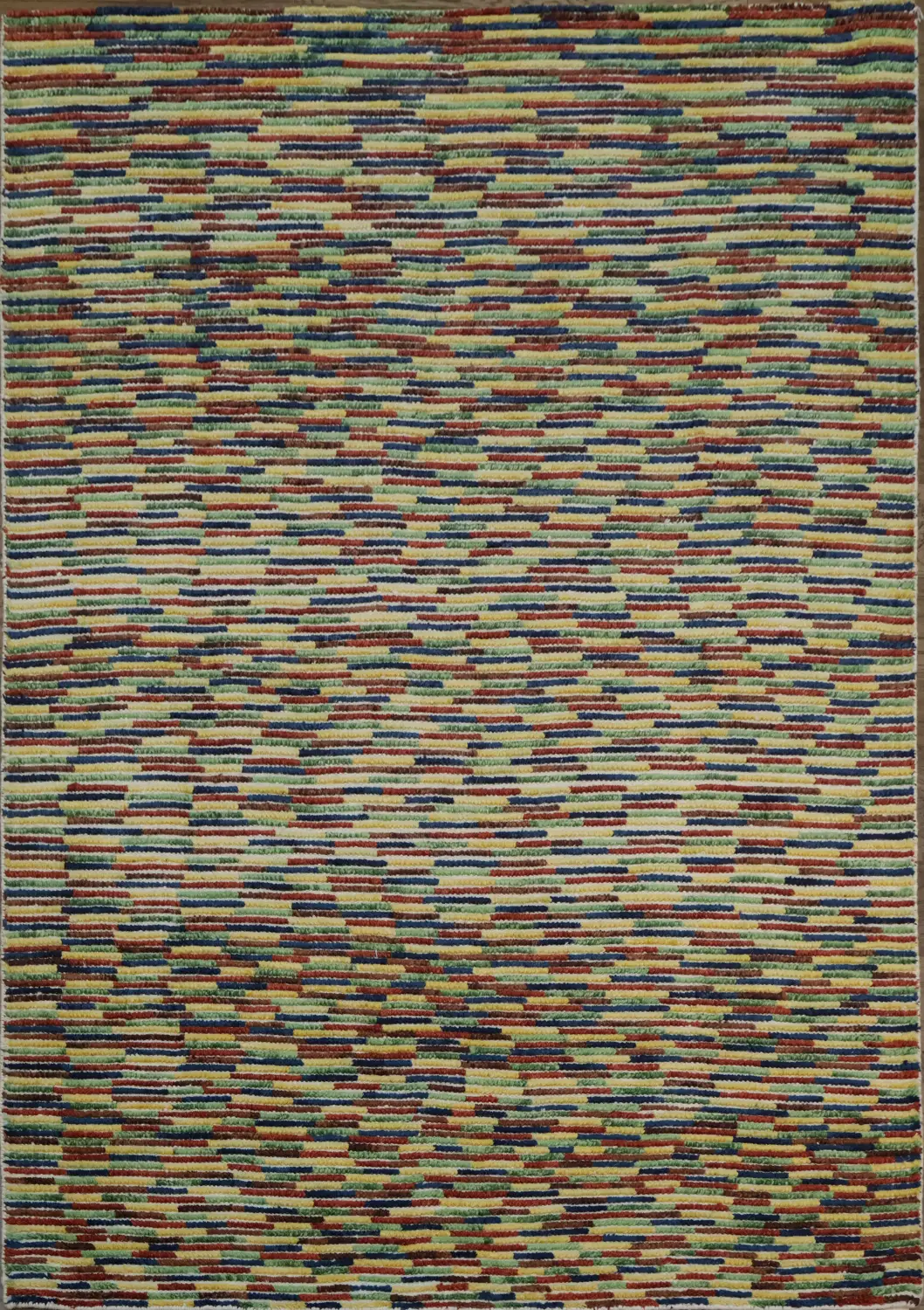 Multicolored Striped Rug for Vibrant Home Decor Enhancements 5x8