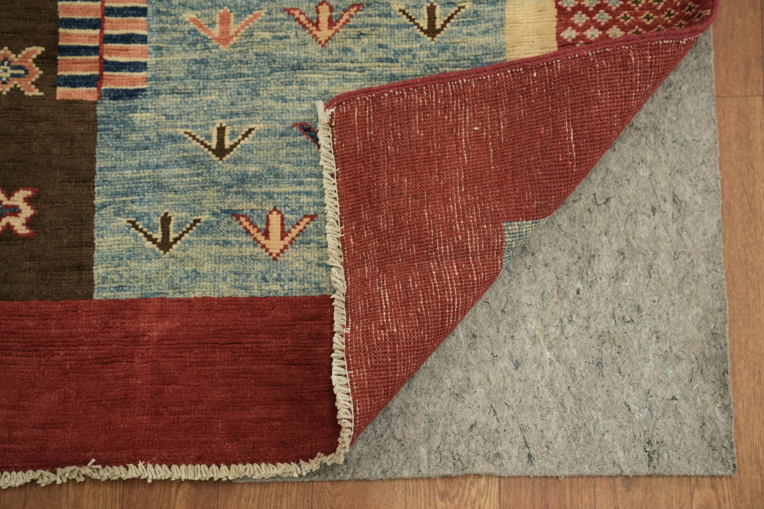 100% Vegetable Dye Super Kazak Oriental Area Rug 4x5