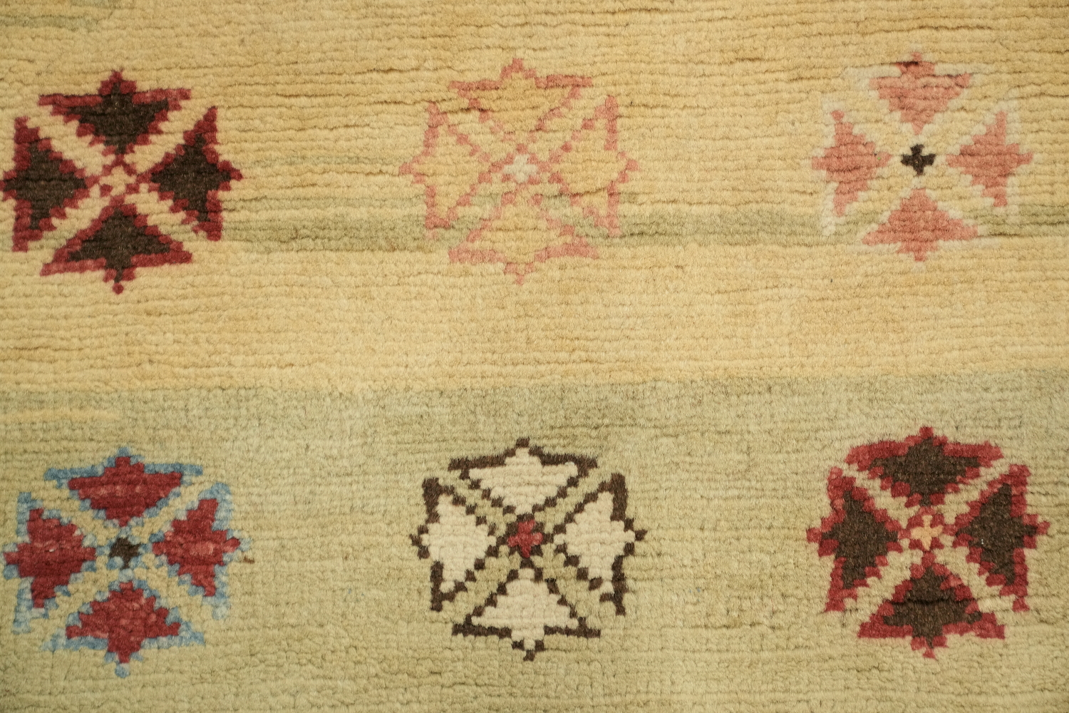 100% Vegetable Dye Super Kazak Oriental Area Rug 4x5