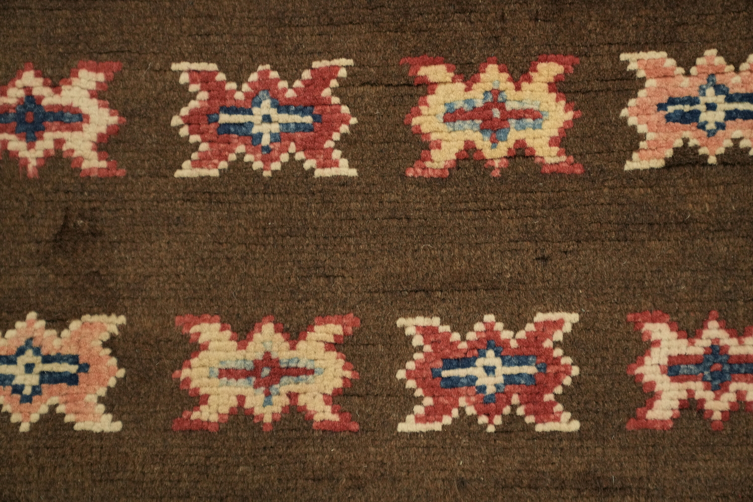 100% Vegetable Dye Super Kazak Oriental Area Rug 4x5