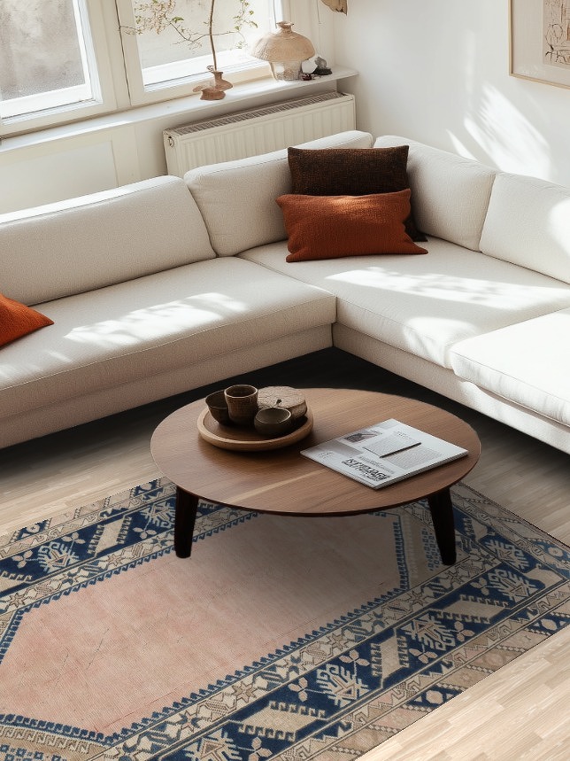 Geometric Anatolian Oriental Area Rug 5x8