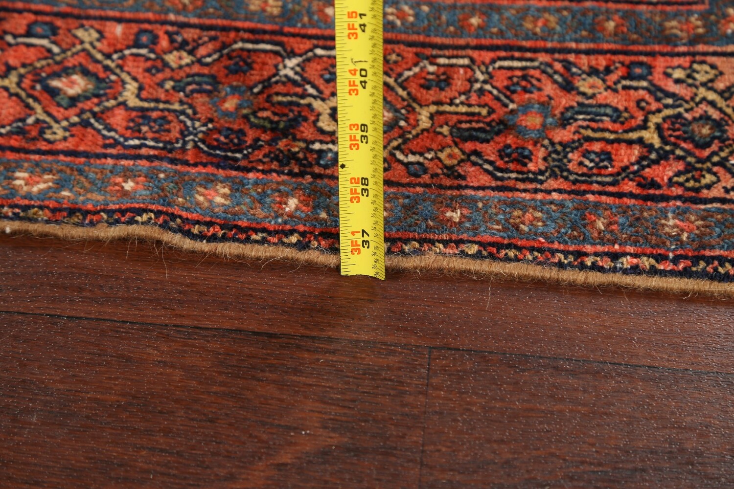 Pre-1900 Antique Vegetable Dye Senneh Persian Area Rug 4x6