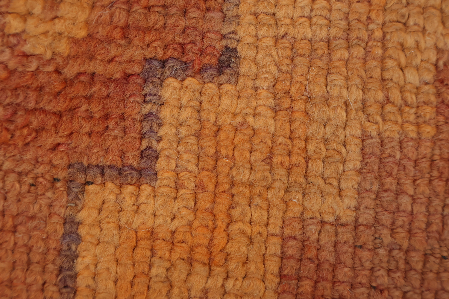 Antique 100% Vegetable Dye Moroccan Oriental Area Rug 4x5