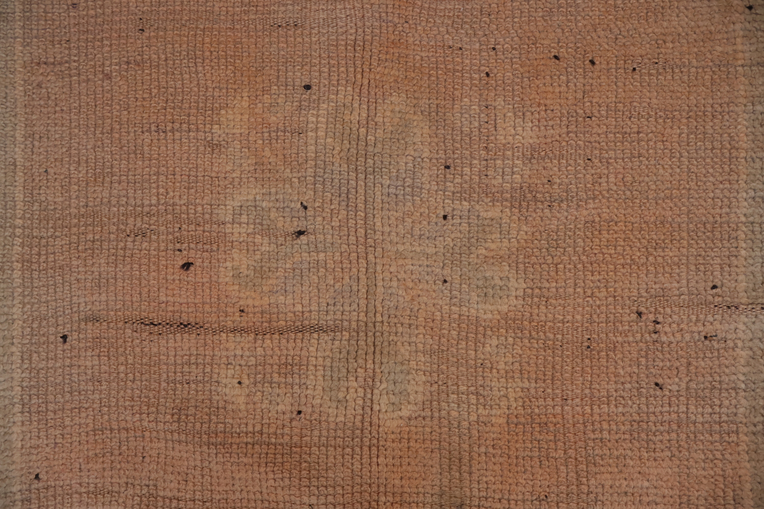 Antique Faded Moroccan Peach Runner Rug for Hallways or Entrances 4x13