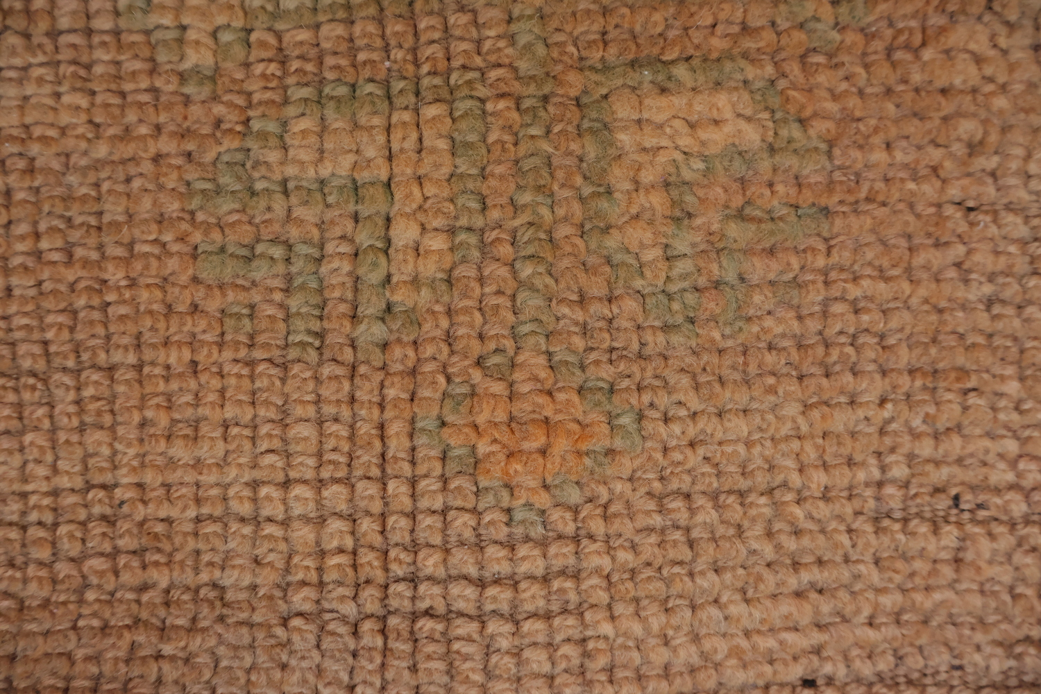 Antique Faded Moroccan Peach Runner Rug for Hallways or Entrances 4x13