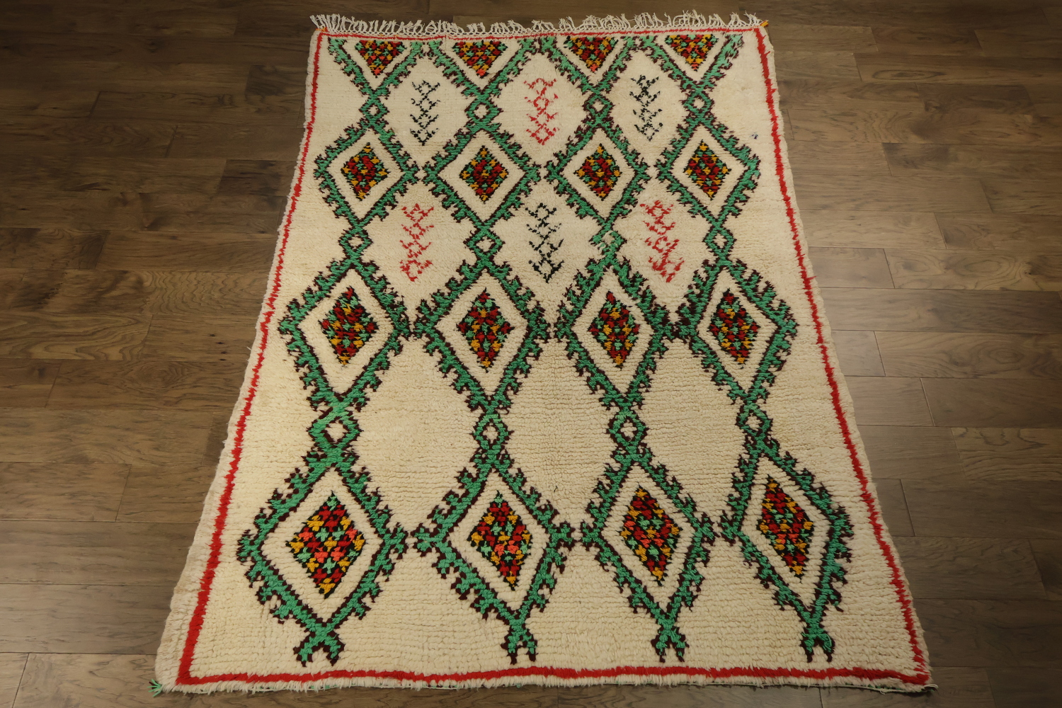 Tribal Geometric Moroccan Oriental Area Rug 5x8