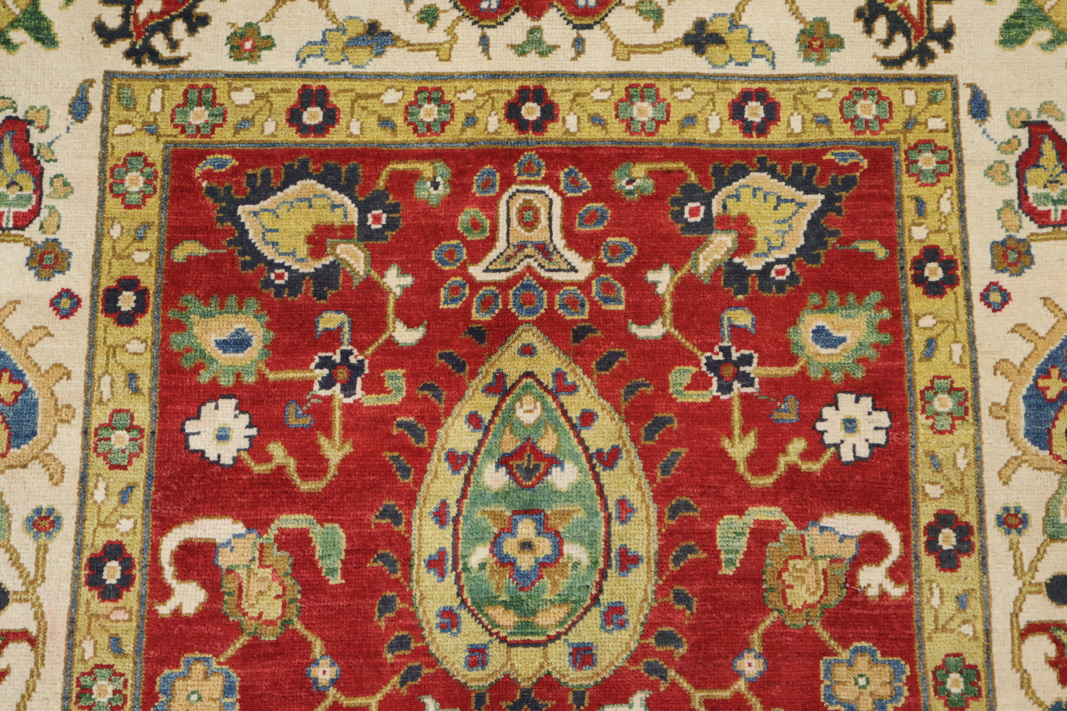 Floral Kazak Oriental Area Rug 6x9
