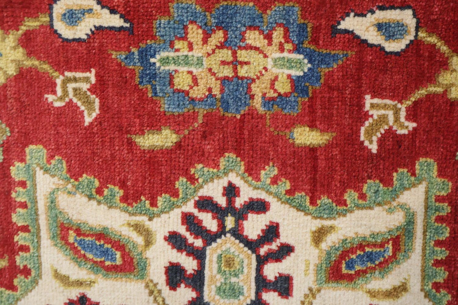Floral Kazak Oriental Area Rug 6x9