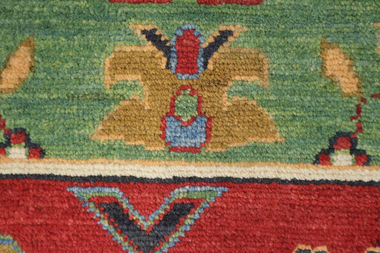 Geometric Kazak Oriental Area Rug 6x10