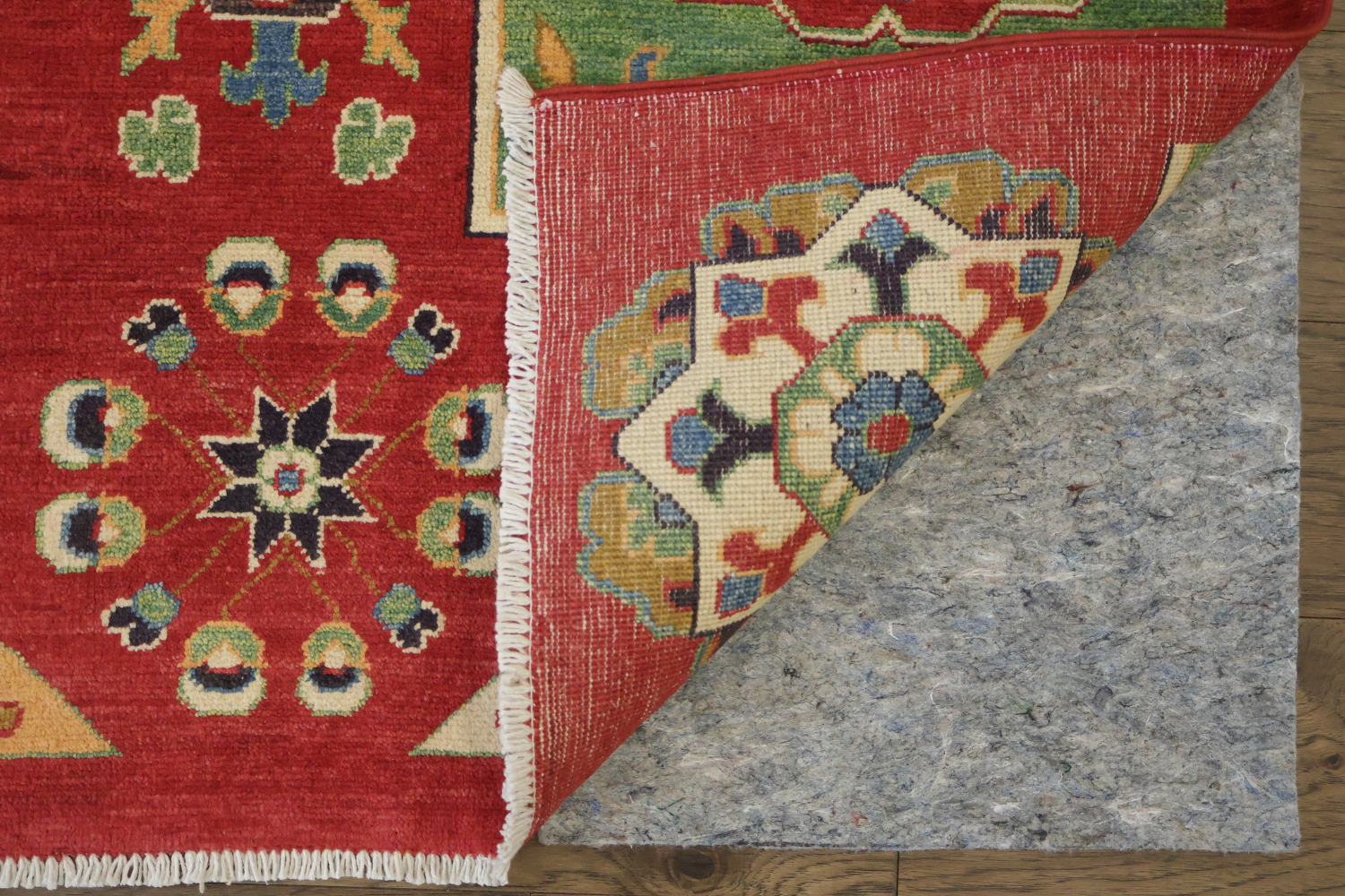Geometric Kazak Oriental Area Rug 6x10