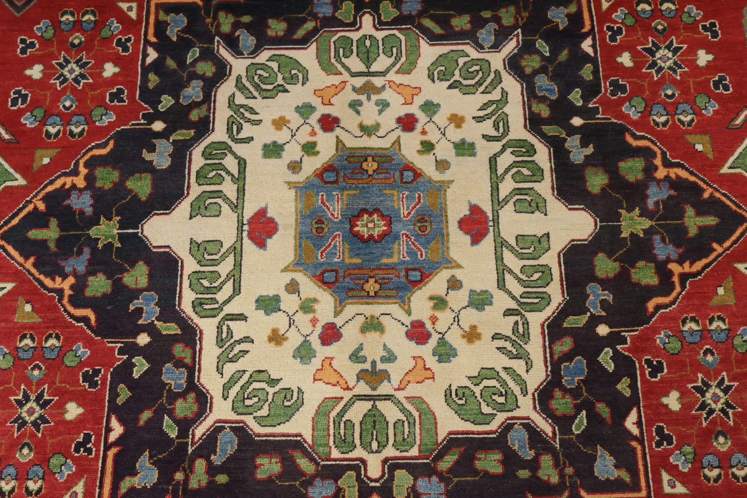 Geometric Kazak Oriental Area Rug 6x10