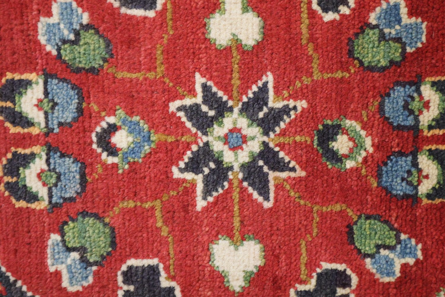 Geometric Kazak Oriental Area Rug 6x10