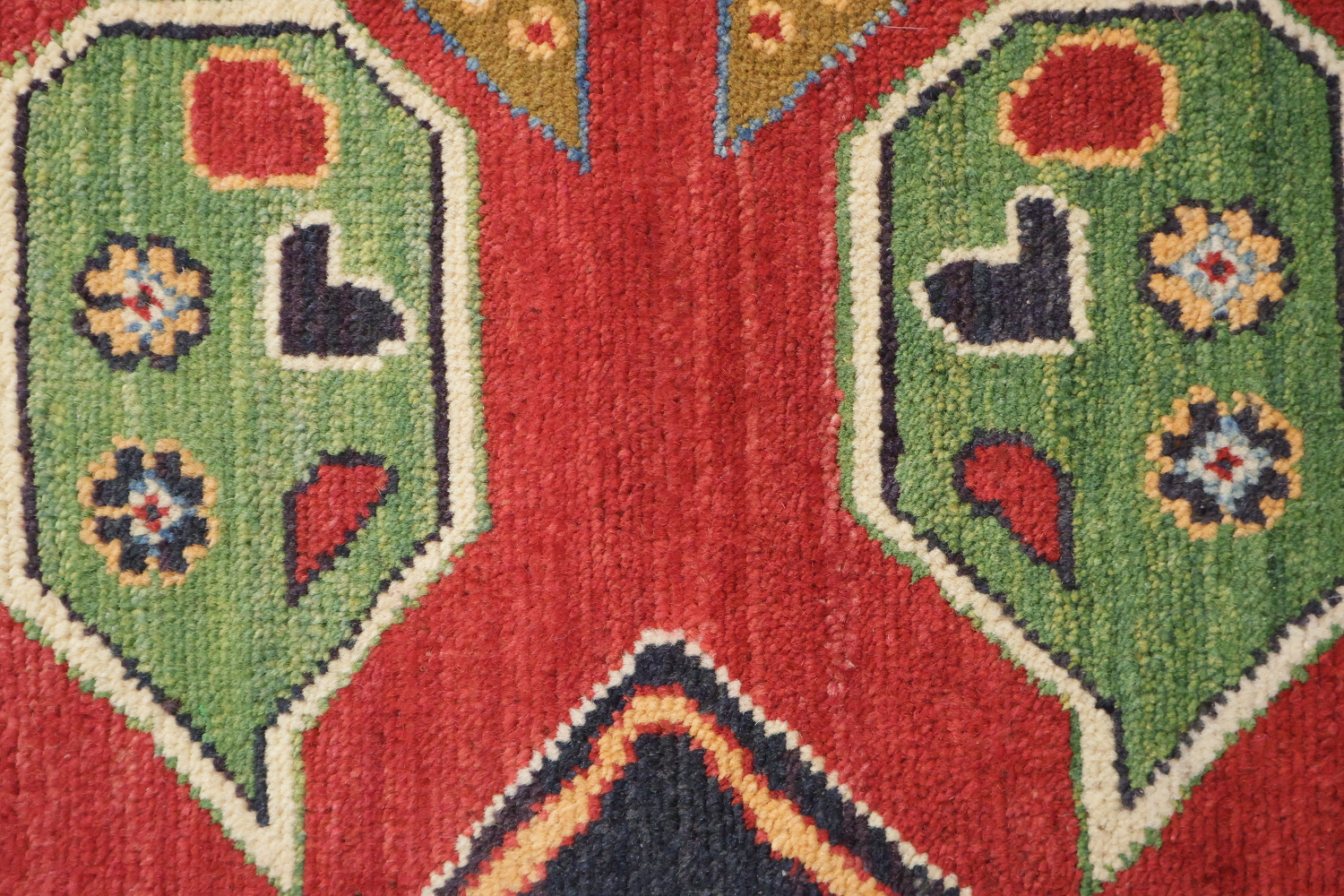 Geometric Kazak Oriental Area Rug 6x10