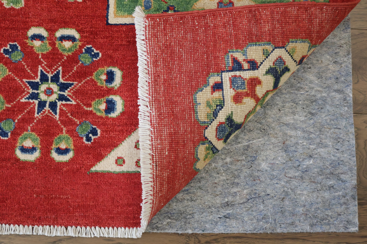 Geometric Kazak Oriental Area Rug 7x10