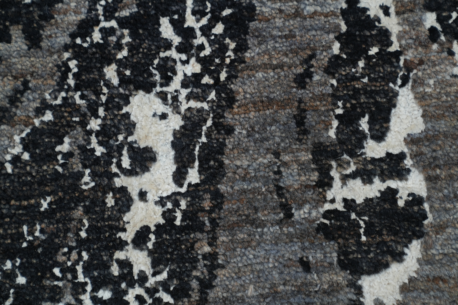 Vegetable Dye Contemporary Abstract Oriental Area Rug 7x10