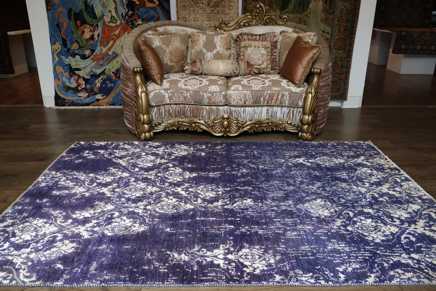 Add Timeless Beauty with This Exquisite Blue Rug Design 6x9