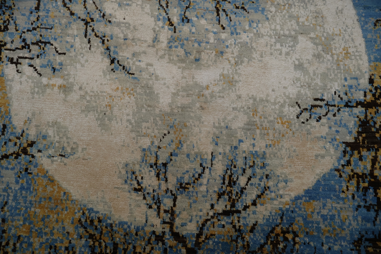 Moonlit Forest Rug - Enchanting Woodland Ambiance for Homes 6x8