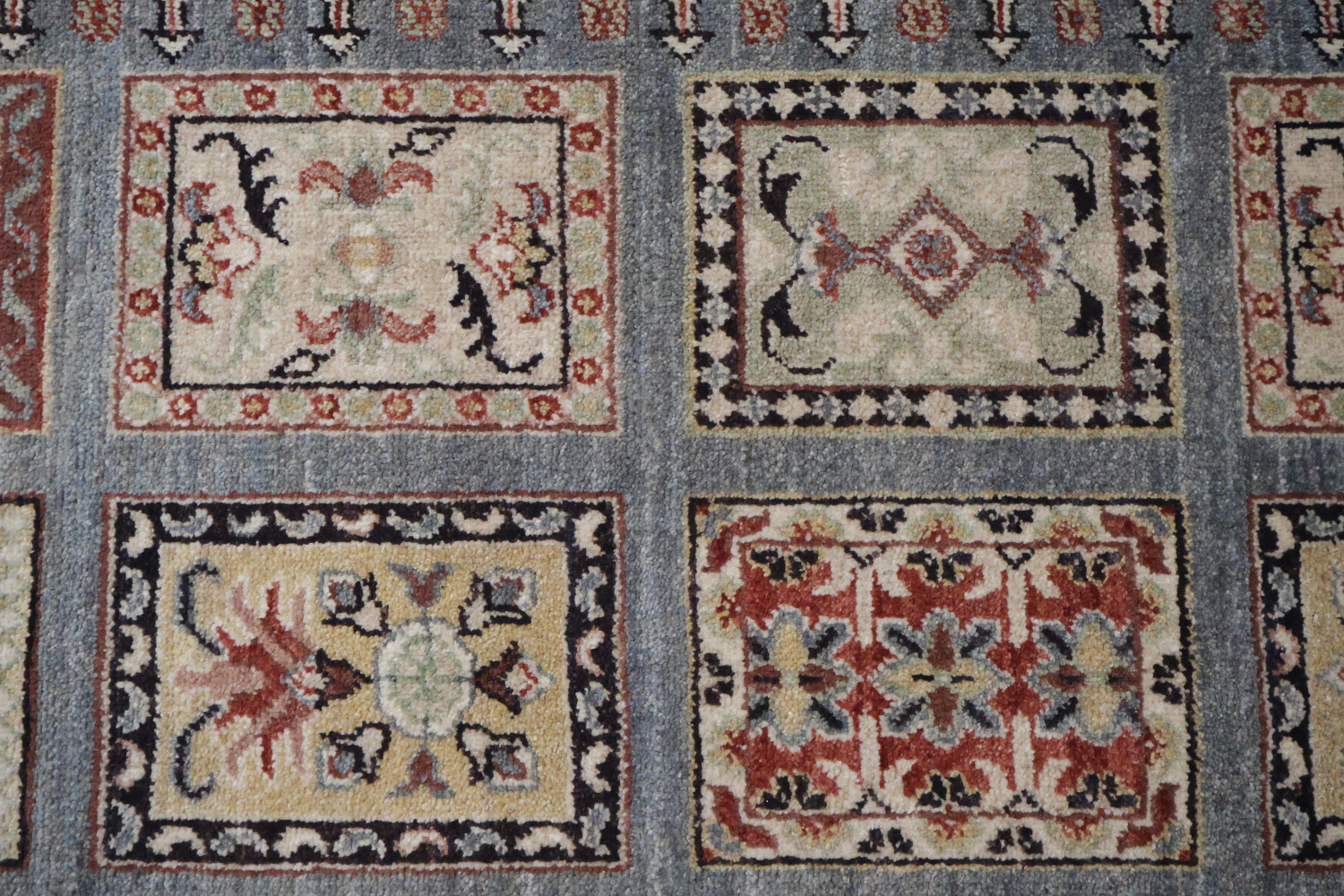 Garden Design Kazak Oriental Runner Rug 3x11