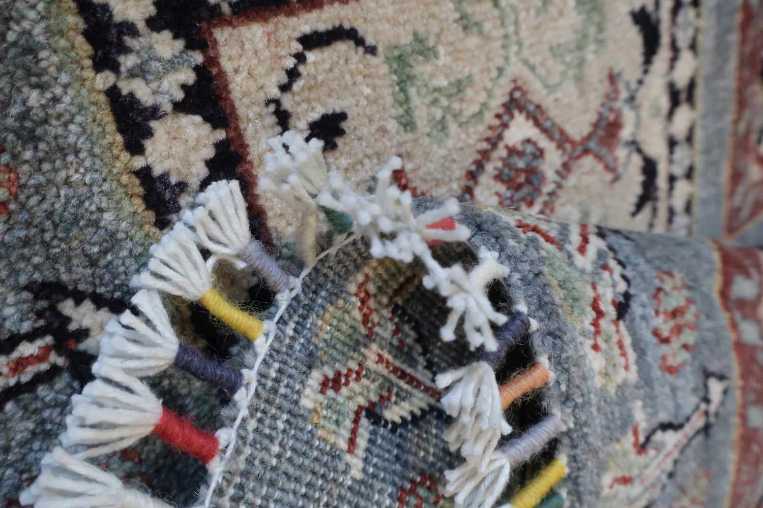 Garden Design Kazak Oriental Runner Rug 3x11