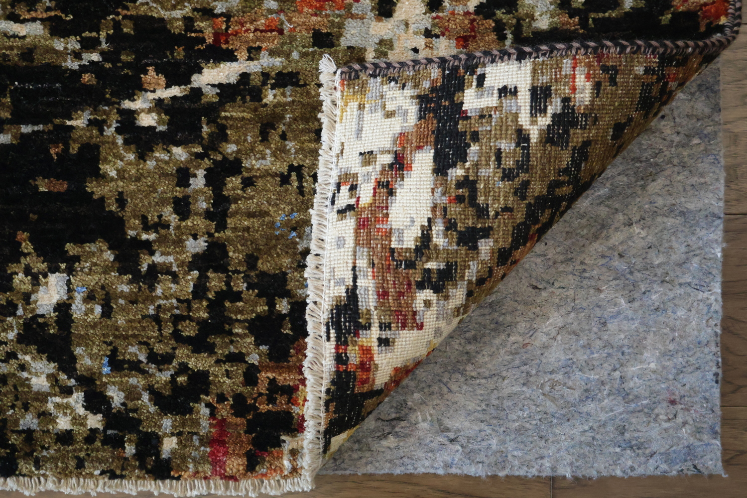 Artistic Modern Abstract Oriental Runner Rug 3x10