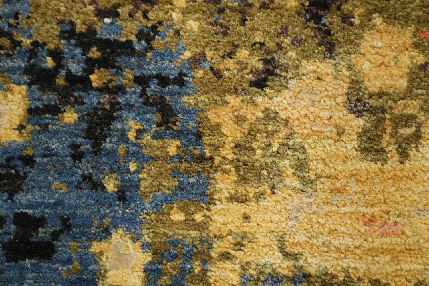 Vegetable Dye Modern Abstract Oriental Area Rug 4x7