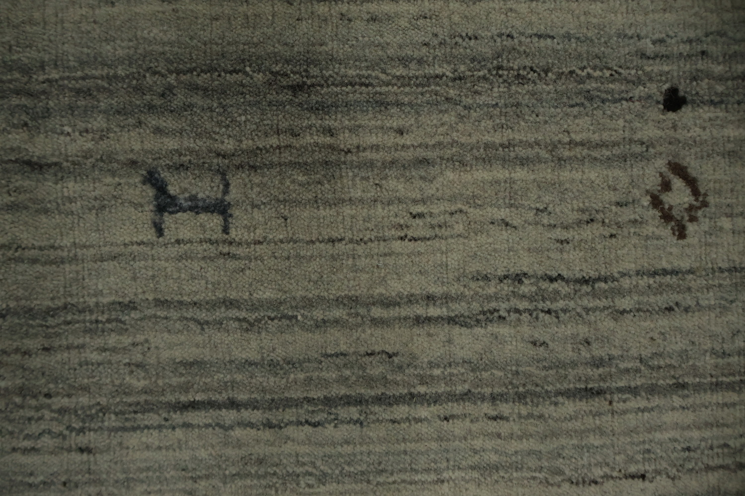 Tribal Gabbeh Area Rug 8x11 Offering Subtle Texture with Elegant Design
