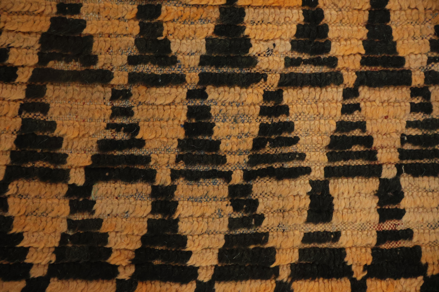 Antique Tribal Moroccan Oriental Area Rug 4x6