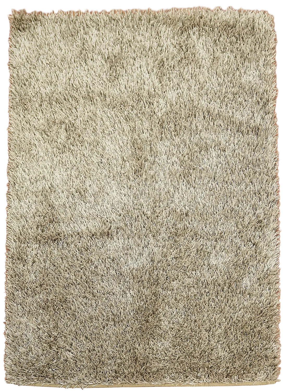 Soft and plush Modern Beige Shag rug perfect for any room decor 5'x7'