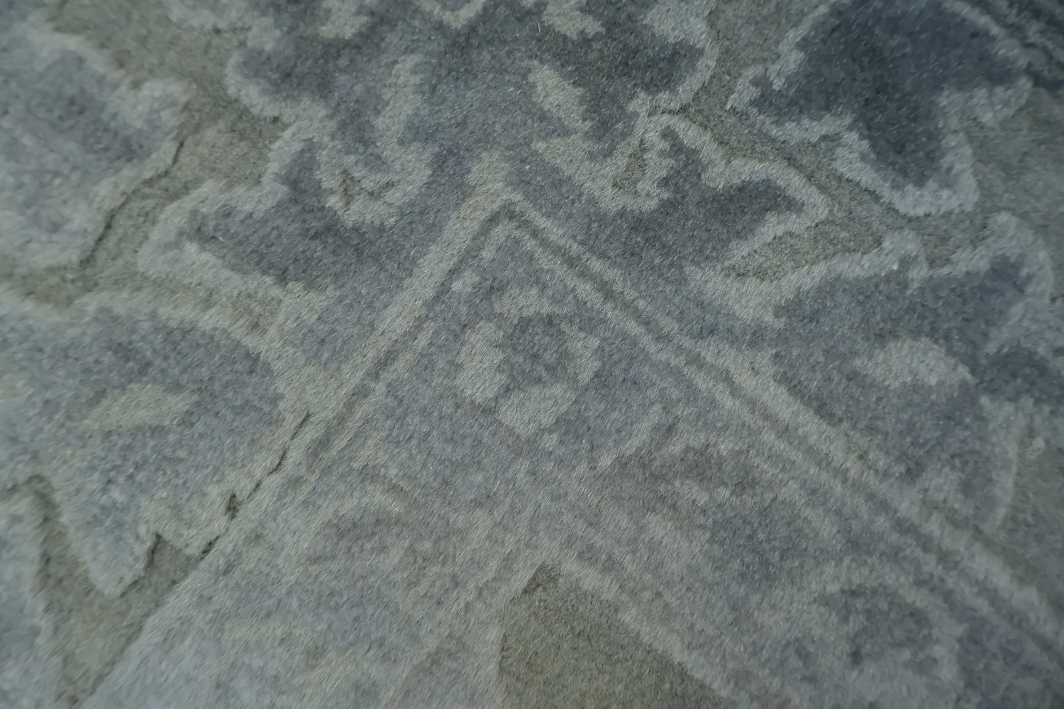 Vegetable Dye Carved Chobi Oriental Area Rug 4x6
