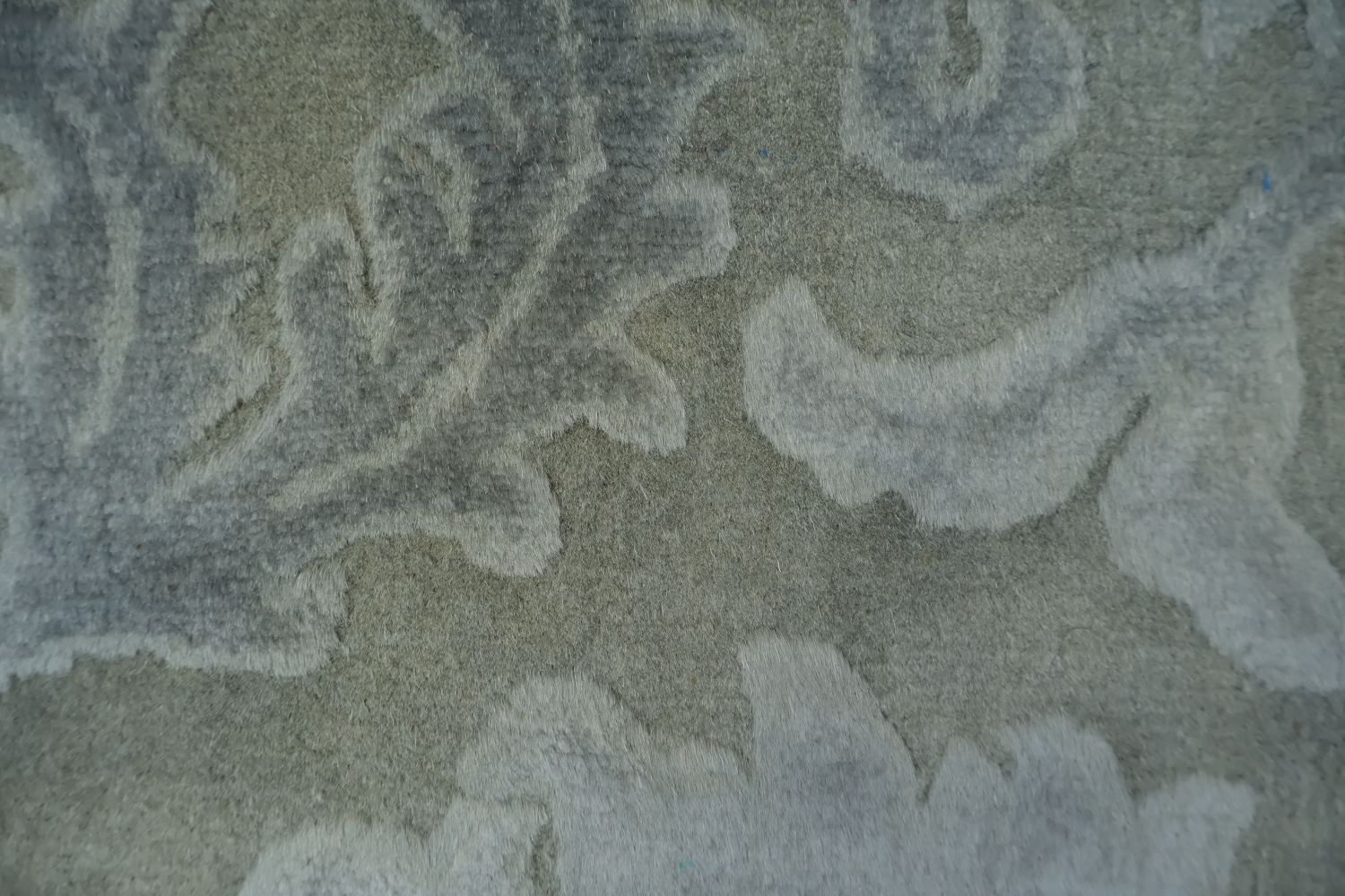 Vegetable Dye Carved Chobi Oriental Area Rug 4x6