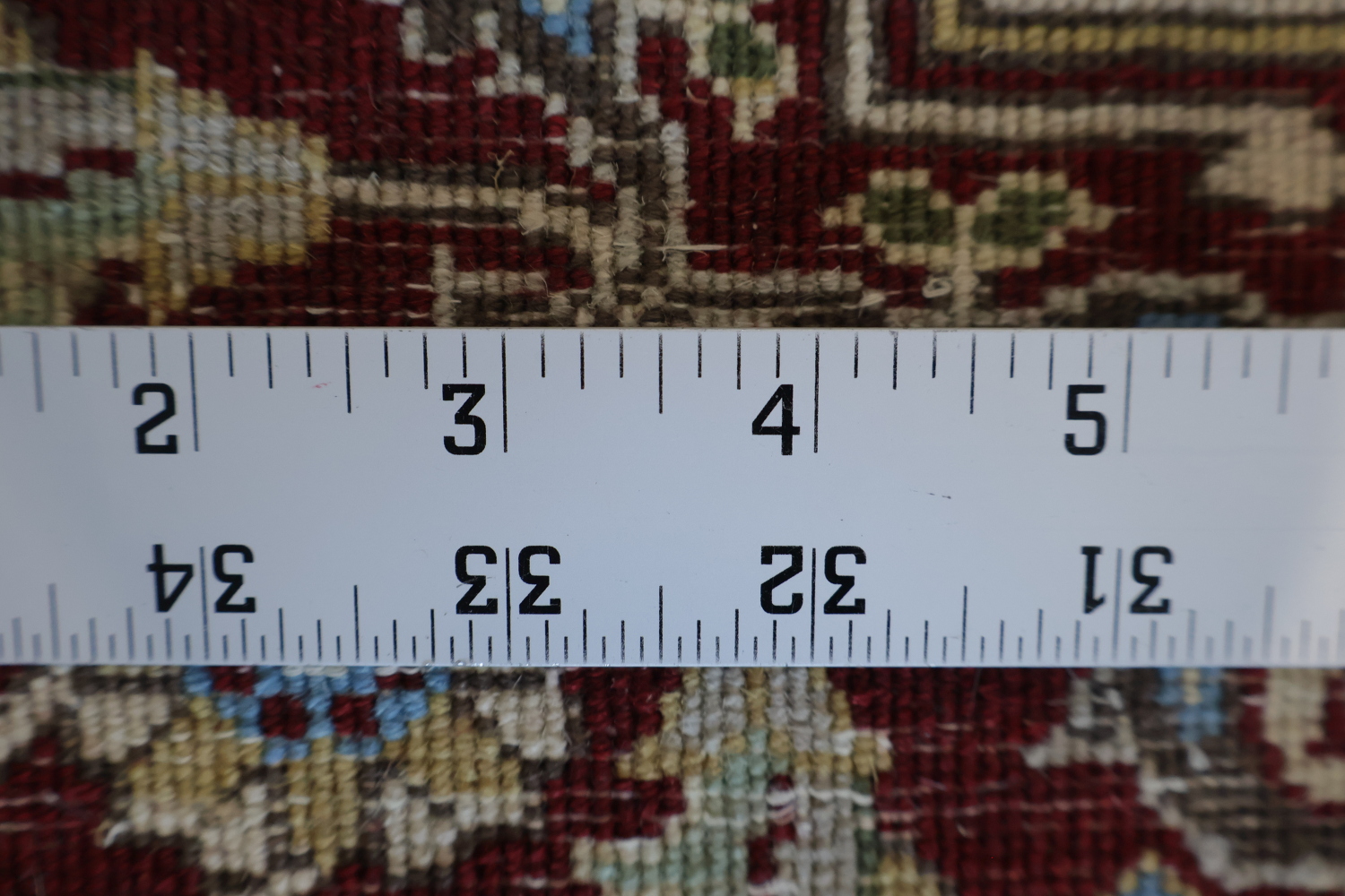 Vegetable Dye Tabriz Mahi Oriental Area Rug 4x6