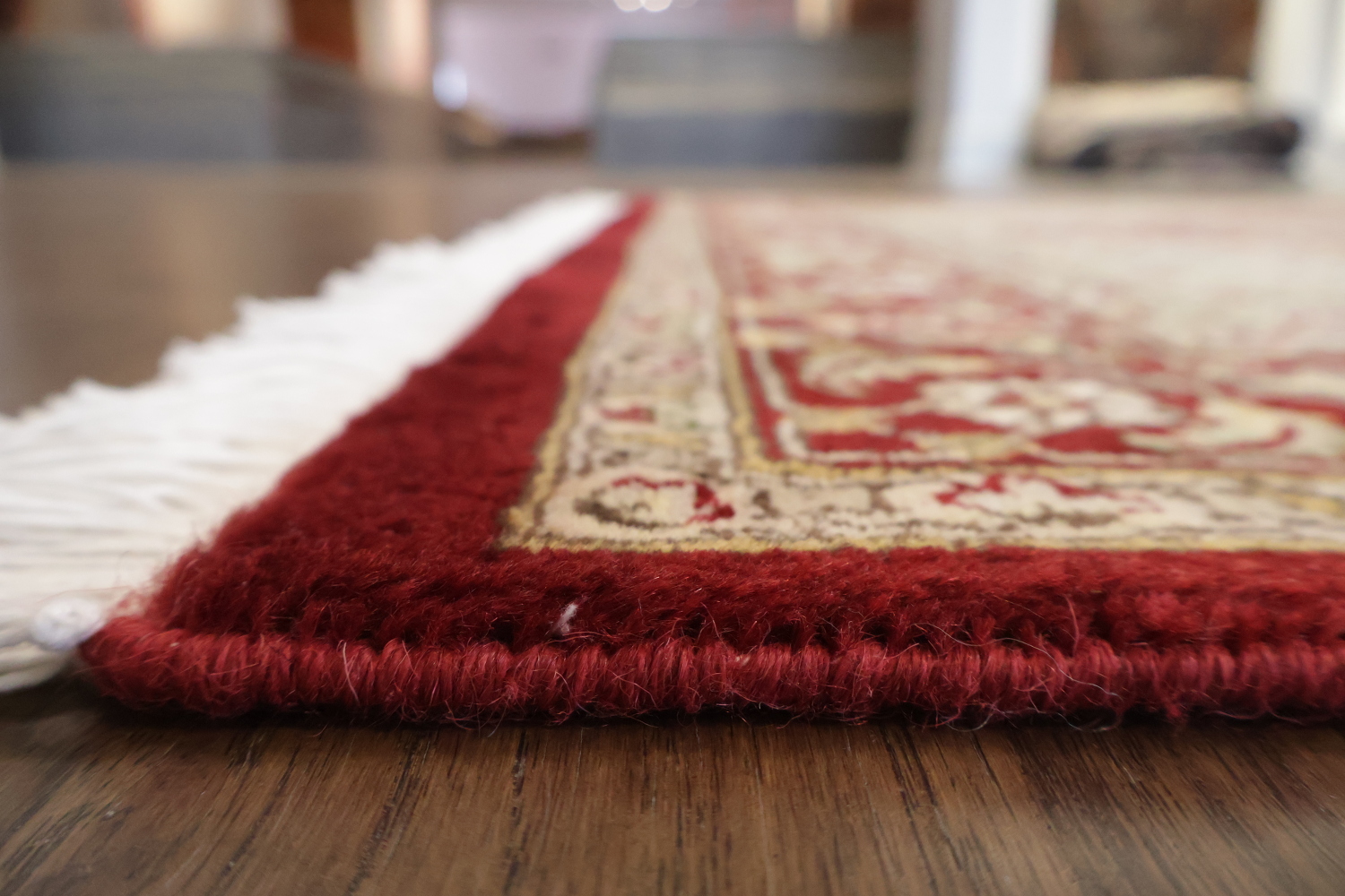 Vegetable Dye Tabriz Mahi Oriental Area Rug 4x6
