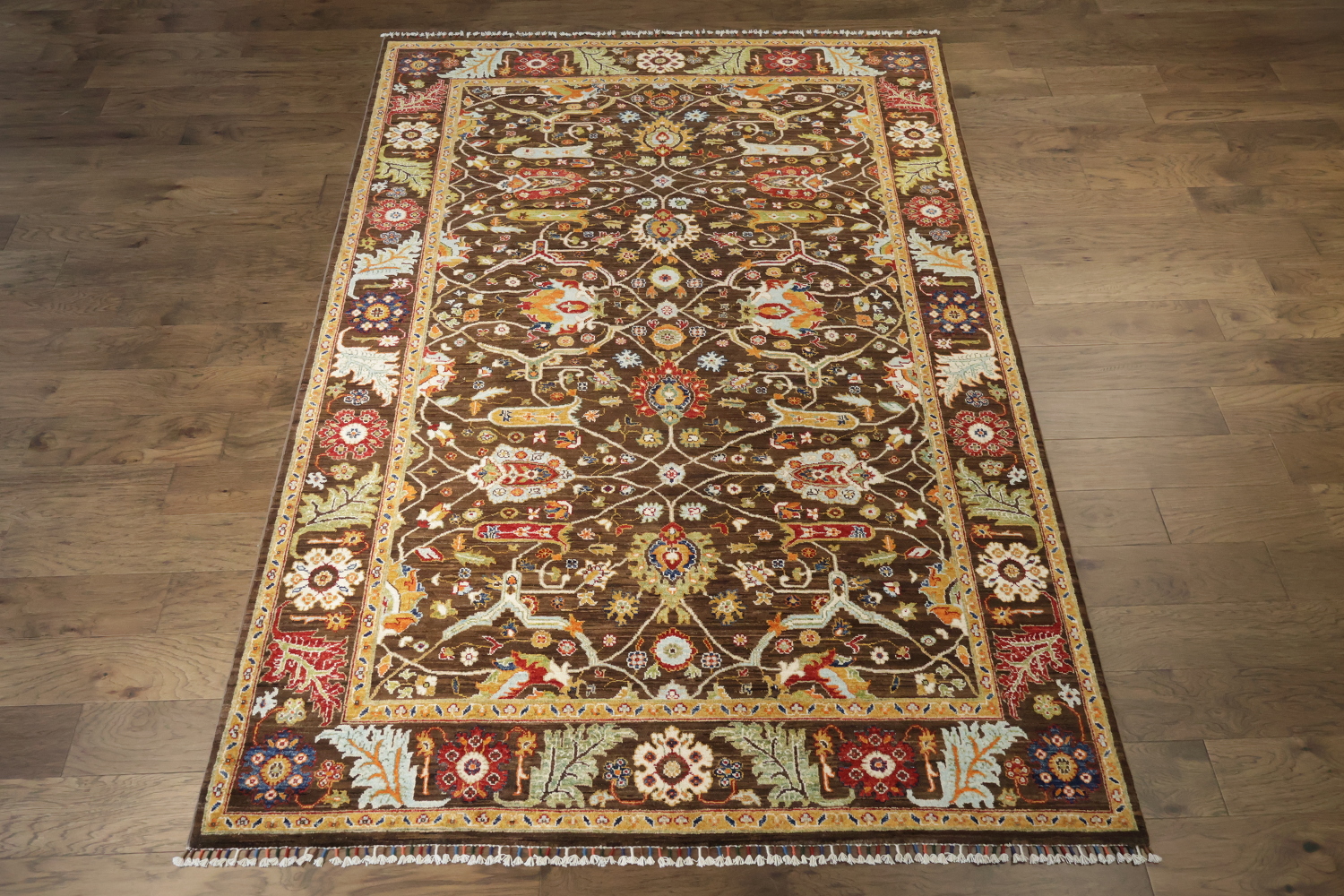 100% Vegetable Dye Ziegler Oriental Area Rug 6x10