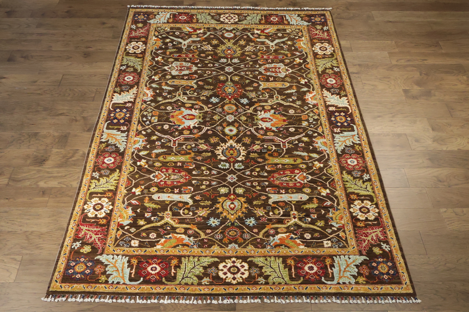 100% Vegetable Dye Ziegler Oriental Area Rug 6x10