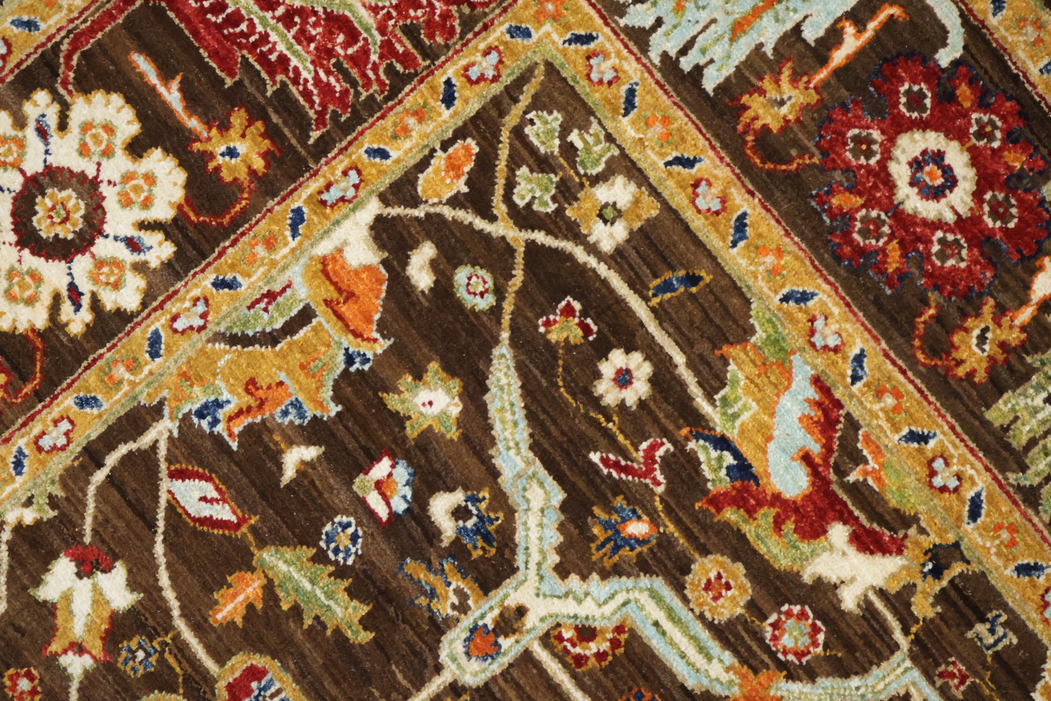 100% Vegetable Dye Ziegler Oriental Area Rug 6x10