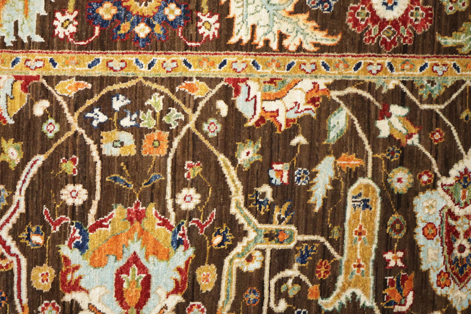 100% Vegetable Dye Ziegler Oriental Area Rug 6x10