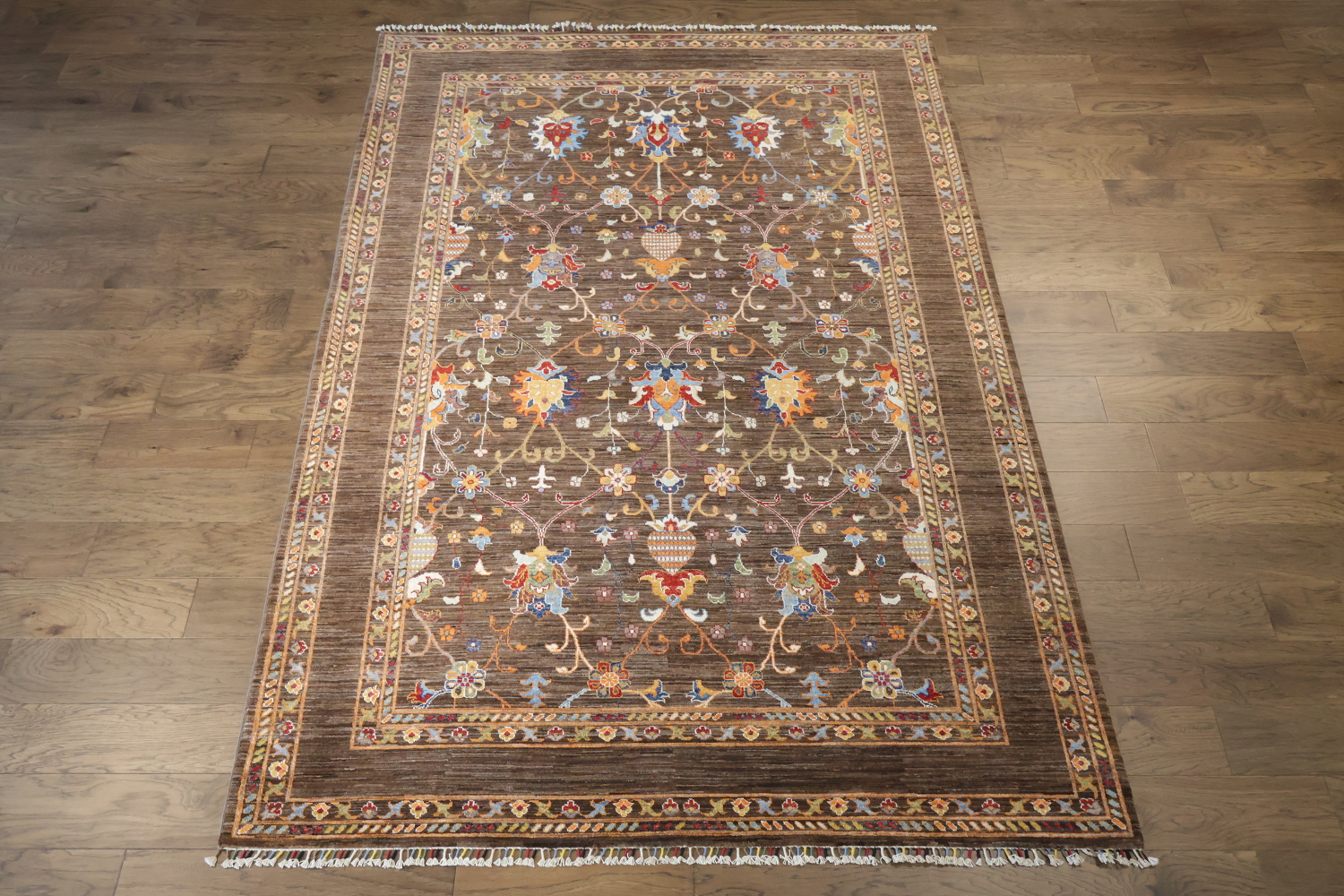 100% Vegetable Dye Ziegler Oriental Area Rug 7x10
