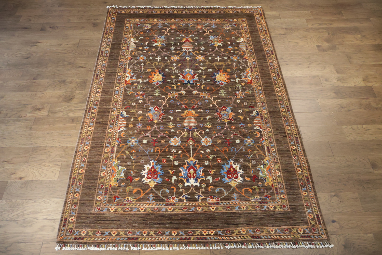 100% Vegetable Dye Ziegler Oriental Area Rug 7x10